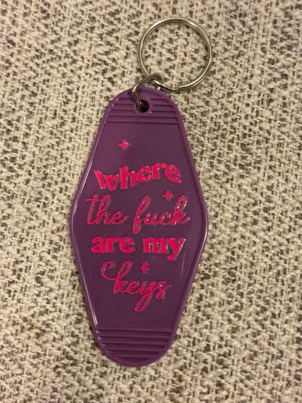 Where the F*** are my keys? Keychain