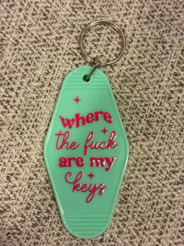 Where the F*** are my keys? Keychain