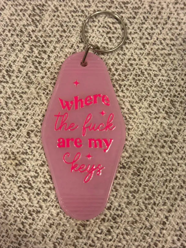 Where the F*** are my keys? Keychain