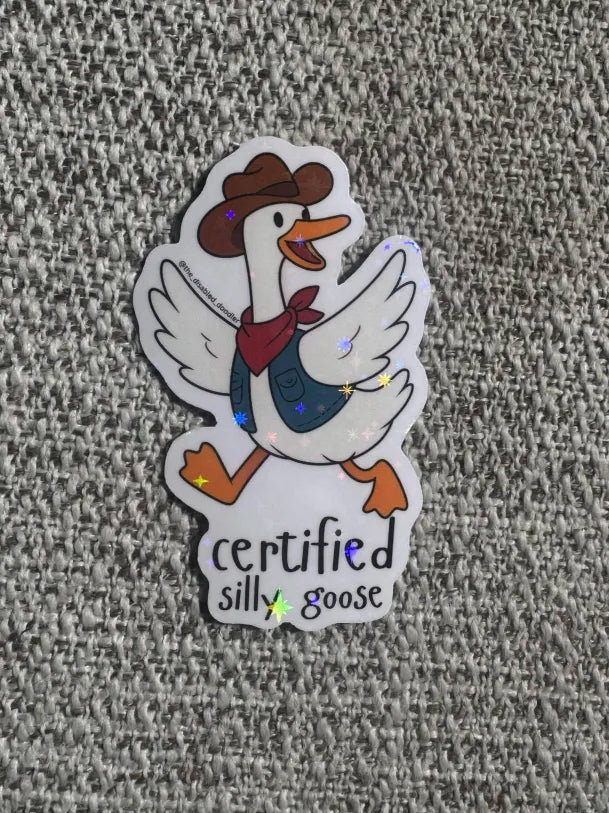 Certified Silly Goose Stickers