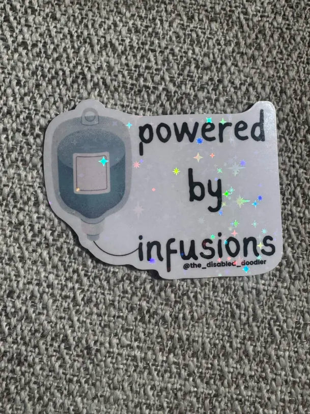 Powered By Infusions Sticker