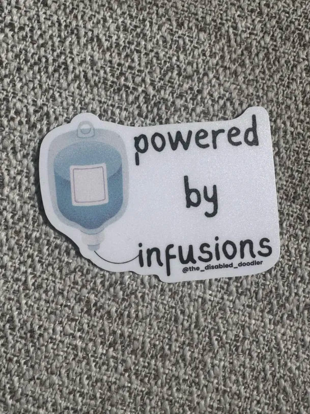 Powered By Infusions Sticker