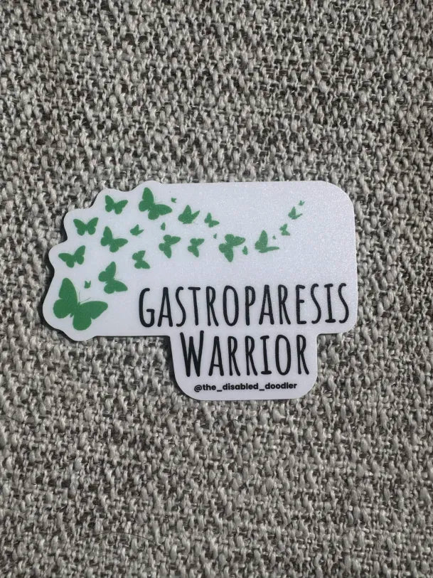 Gastroparesis Warrior Sticker