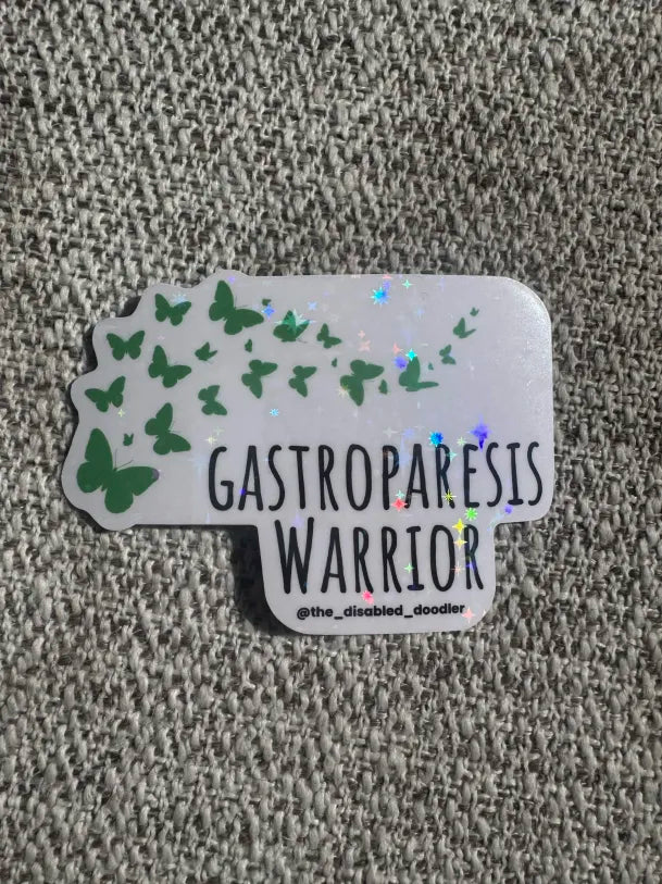 Gastroparesis Warrior Sticker